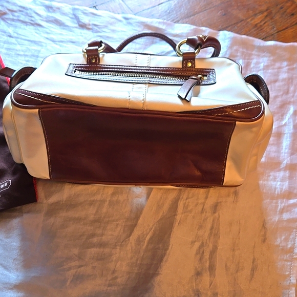 Rare Vintage Coach Sateen Satchel - Picture 4 of 8